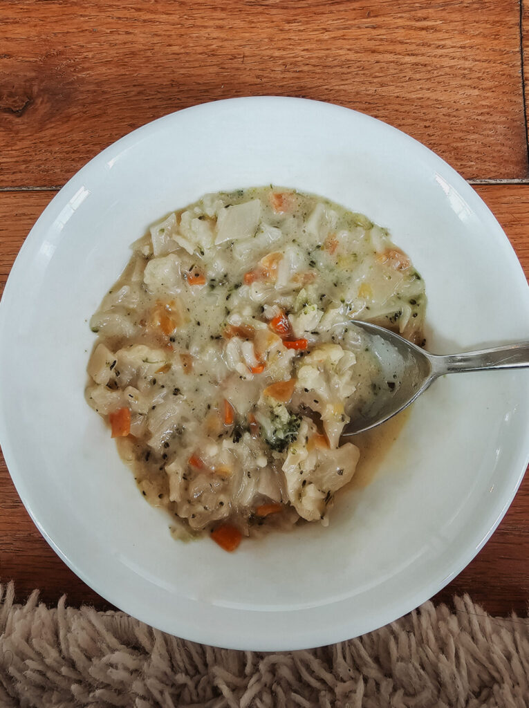 Cauliflower Vegetable Soup