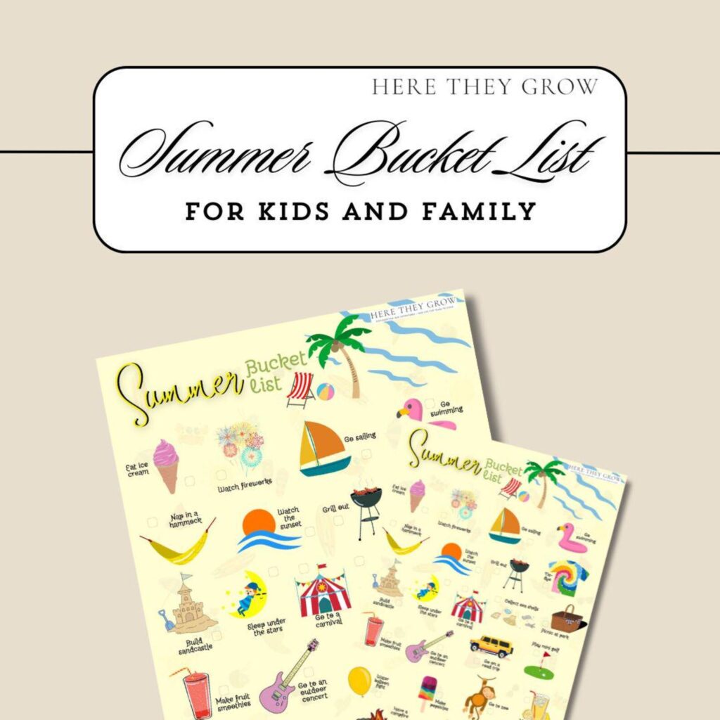 Summer bucket list