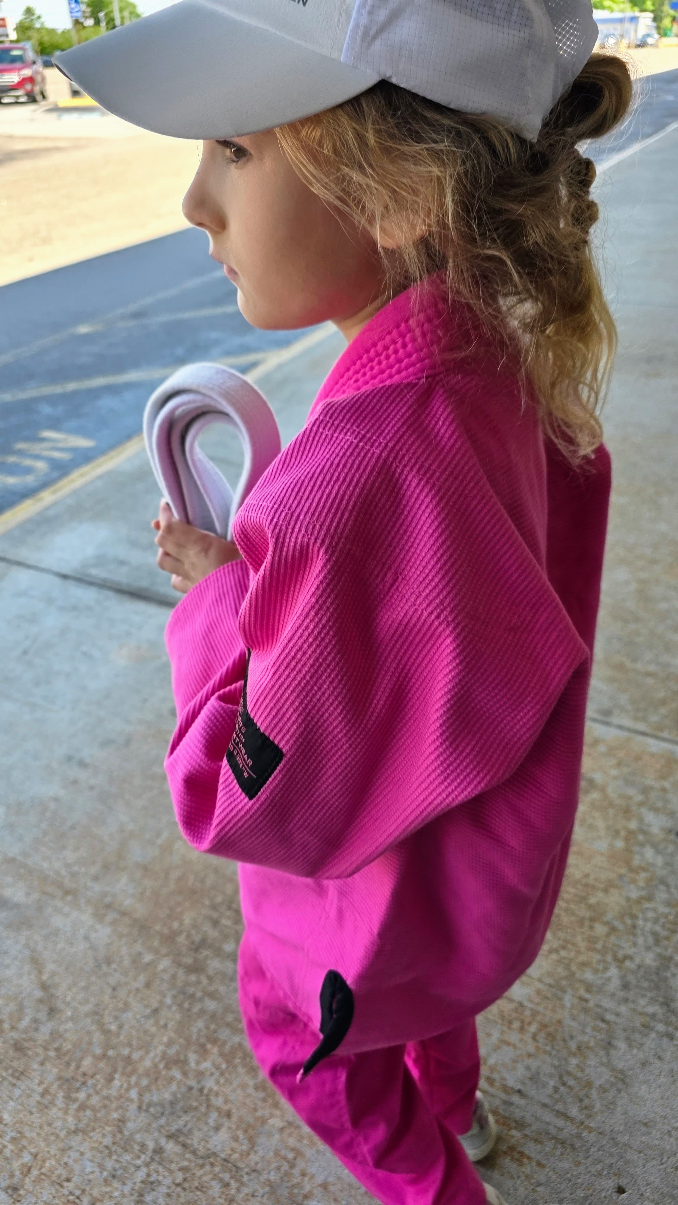 Child working through a learning activity with focus and persistence